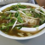 Brisket and Flank steak Phu.  The runny nose soup.  HOT HOT HOT!