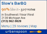 Slow's BarBQ on Urbanspoon