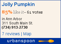 Jolly Pumpkin on Urbanspoon