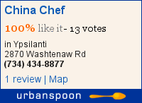 China Chef on Urbanspoon