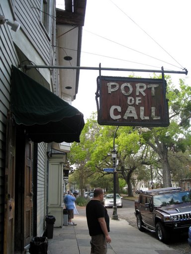 Port of Call (Love the cook in the background smoking...)