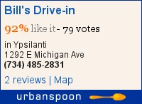 Bill's Drive-in on Urbanspoon