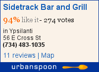 Sidetrack Bar and Grill on Urbanspoon