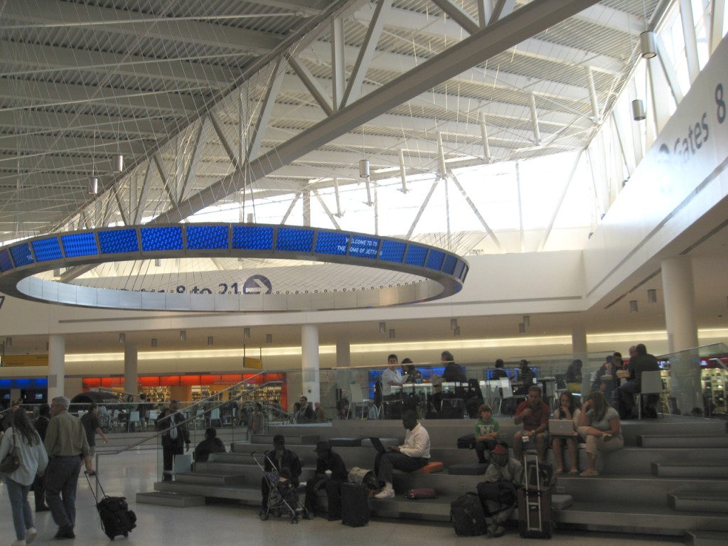 Inside JFK airport's new JetBlue terminal 