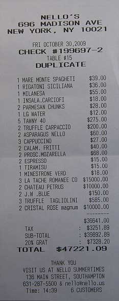 receipt receipt